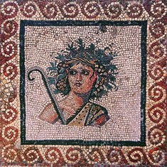 Algérie_Bacchus_Mosaïque_romaine_Cherchell